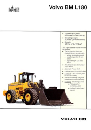 Wielladers Volvo L 180