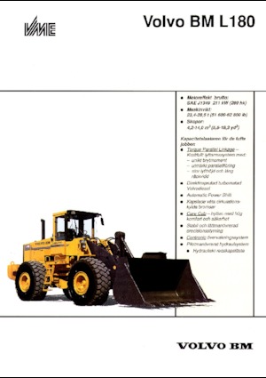 Wielladers Volvo L 180