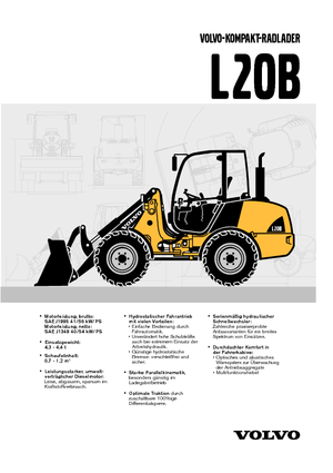 Wielladers Volvo L20B