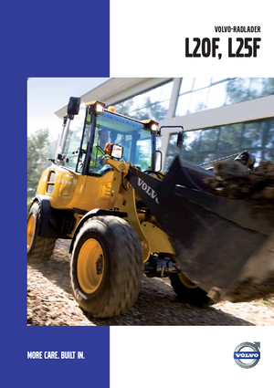 Wielladers Volvo L20F