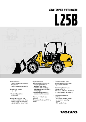 Wielladers Volvo L25B