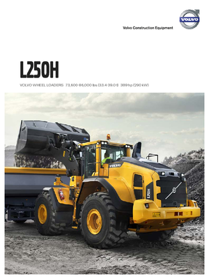 Wielladers Volvo L250H