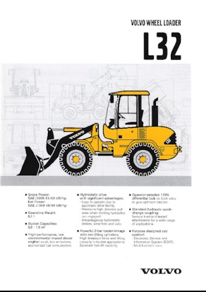 Wielladers Volvo L 32