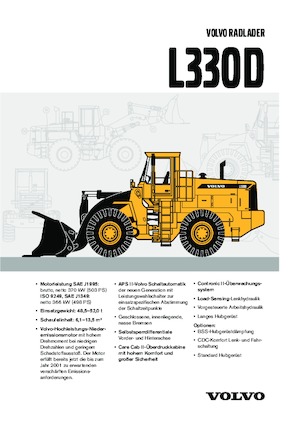 Wielladers Volvo L 330 D-LB