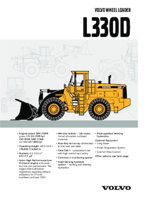 Wielladers Volvo L 330 D-LB