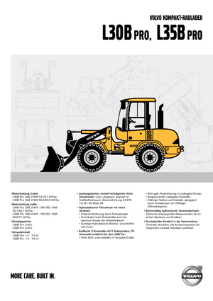 Wielladers Volvo L30B ZX Pro