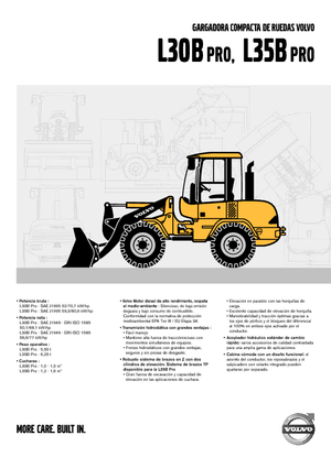 Wielladers Volvo L30B ZX Pro