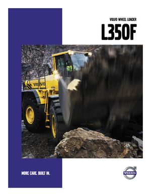 Wielladers Volvo L350F