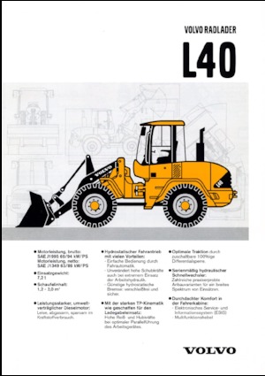 Wielladers Volvo L 40