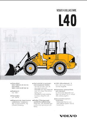 Wielladers Volvo L 40