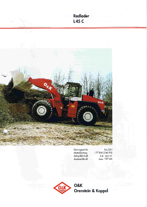 Wielladers O&K L 45 C