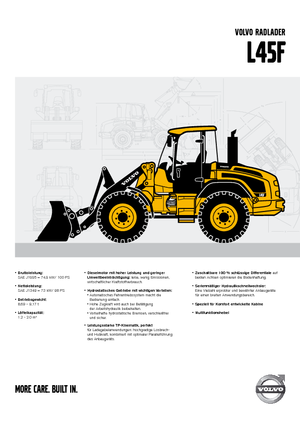 Wielladers Volvo L45F