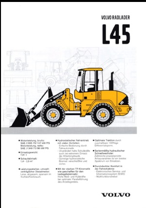 Wielladers Volvo L 45