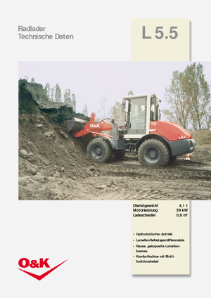 Wielladers O&K L 5.5