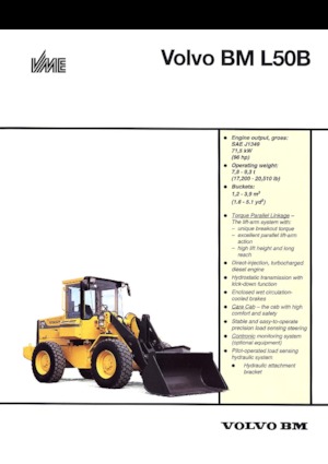 Wielladers Volvo L 50 B