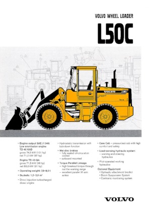 Wielladers Volvo L 50 C