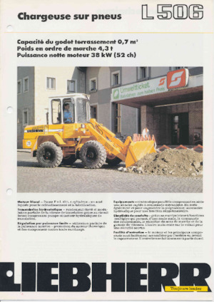 Wielladers Liebherr L 506