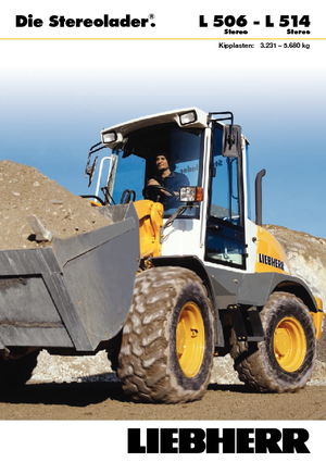 Wielladers Liebherr L 508 Stereo