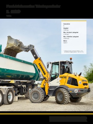 Wielladers Liebherr L 509 Tele