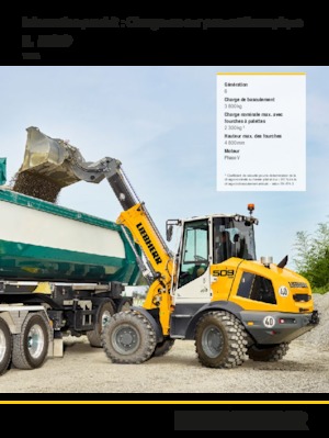 Wielladers Liebherr L 509 Tele