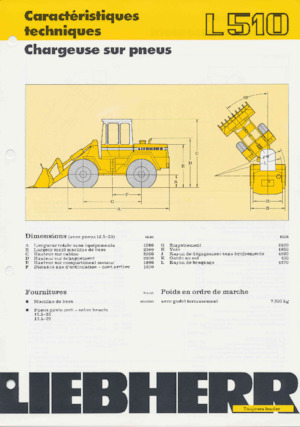 Wielladers Liebherr L 510