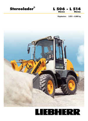 Wielladers Liebherr L 506 Stereo