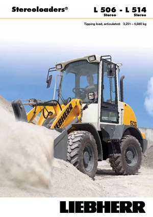 Wielladers Liebherr L 514 Stereo