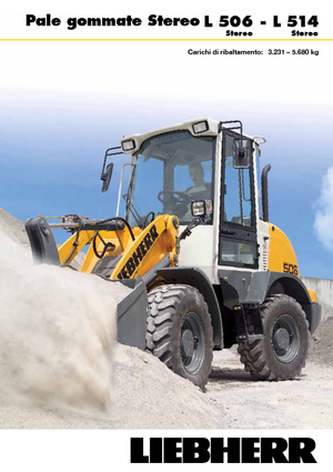 Wielladers Liebherr L 514 Stereo