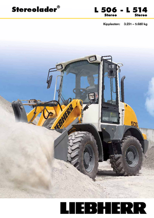 Wielladers Liebherr L 514 Stereo