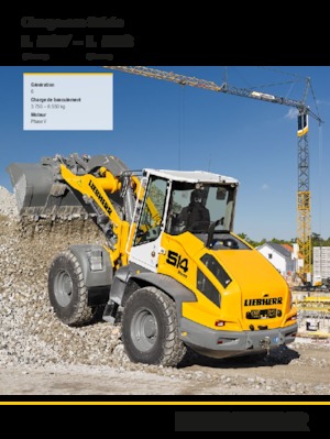Wielladers Liebherr L 514 Stereo