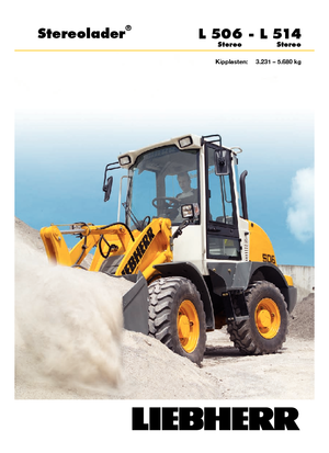 Wielladers Liebherr L 514 Z-Stereo