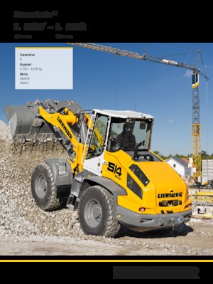 Wielladers Liebherr L 518 Stereo