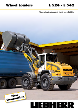 Wielladers Liebherr L 528