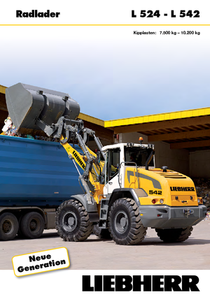 Wielladers Liebherr L 528