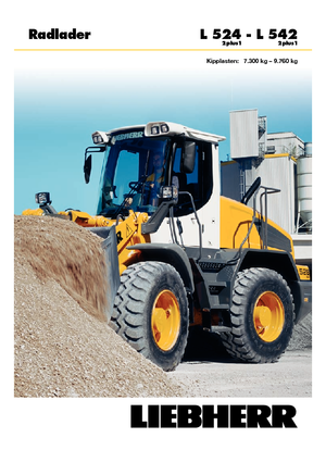 Wielladers Liebherr L 524 P 2 plus 1