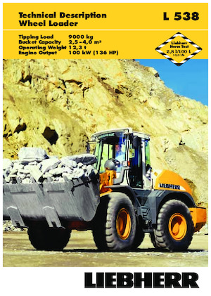 Wielladers Liebherr L 538
