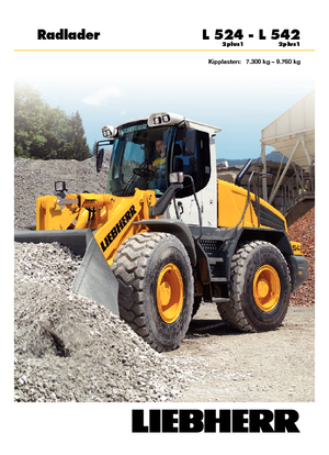 Wielladers Liebherr L 524 P