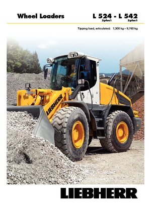 Wielladers Liebherr L 524 P