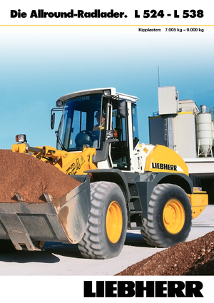 Wielladers Liebherr L 534 P