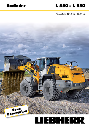 Wielladers Liebherr L 550