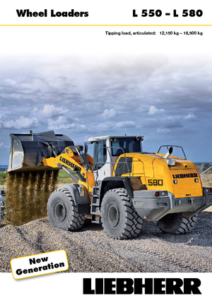 Wielladers Liebherr L 550