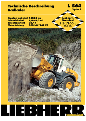 Wielladers Liebherr L 564