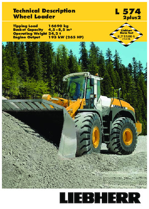 Wielladers Liebherr L 574 2+2
