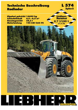 Wielladers Liebherr L 574