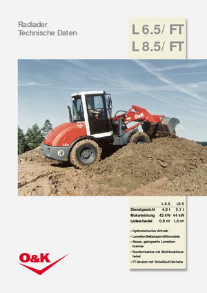 Wielladers O&K L 8.5 FT