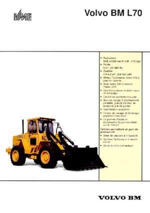 Wielladers Volvo L 70