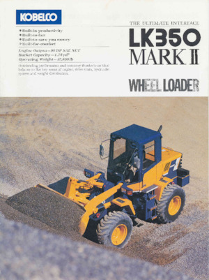 Wielladers Kobelco LK350