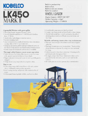 Wielladers Kobelco LK450