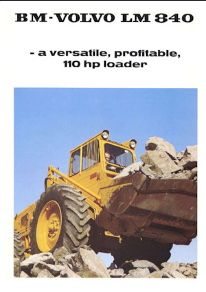 Wielladers Volvo LM840