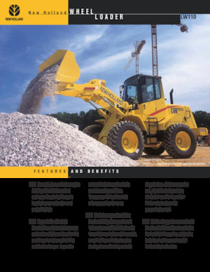 Wielladers New Holland LW 110